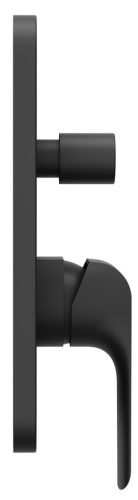 Ravak Flat falba süllyesztett csaptelep váltóval FL 065.20BLM, matt fekete (KIZÁRÓLAG R-box Varival)