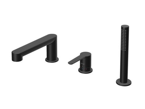 Ravak Puri kádperem csaptelep szett PU 026.20BLM, matt fekete