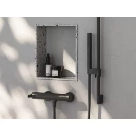 Ravak Puri zuhanycsaptelep 150 mm PU 032.20BLM, matt fekete