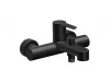 Ravak Puri kádcsaptelep 150 mm PU 022.21BLM, matt fekete