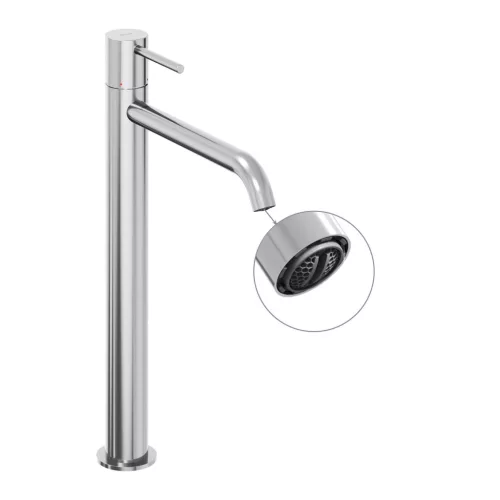 Ravak Espirit álló mosdócsaptelep 340 mm leeresztő nélkül ES 015.00CR, króm