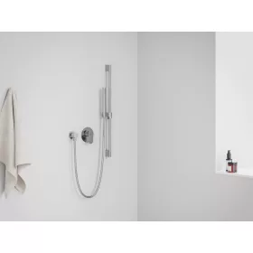   Ravak Eleganta falba szüllyesztett csaptelep, egyutas, belső egységgel EL 062.00CR.O1, Chrome