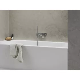   Ravak Eleganta falba süllyesztett csaptelep szettel, kétutas, belső egység nélkül EL 065.00CR.O2.RB07D.+S, Chrome