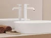Ravak Espirit álló mosdócsaptelep 340 mm leeresztő nélkül ES 015.10WV, White Velvet