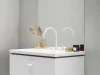 Ravak Espirit álló mosdócsaptelep, 3 furatos 270 mm leeresztő nélkül ES 018.10WV, White Velvet