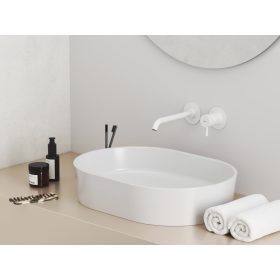   Ravak Espirit falba süllyesztett mosdócsaptelep belső egység nélkül ES 019.10WV.O1.RB07B, White Velvet