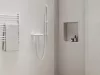 Ravak Espirit fali zuhanycsaptelep szett nélkül ES 032.10WV, White Velvet