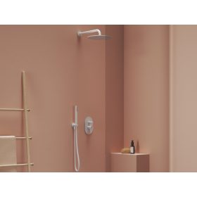   Ravak Espirit falba süllyesztet csaptelep, automatikus kétutas, belső egységgel ES 061.10WV.O2, White Velvet