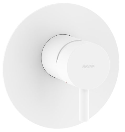 Ravak Espirit falba szüllyesztett csaptelep, egyutas, belső egységgel ES 062.10WV.O1, White Velvet