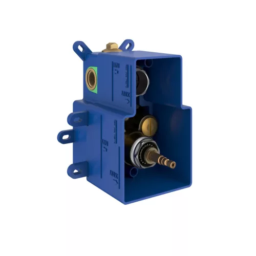 Ravak Espirit falba süllyesztett termosztátos csaptelep, kétutas, beslő egység nélkül ES 063.10WV.O2.RB07C, White Velvet