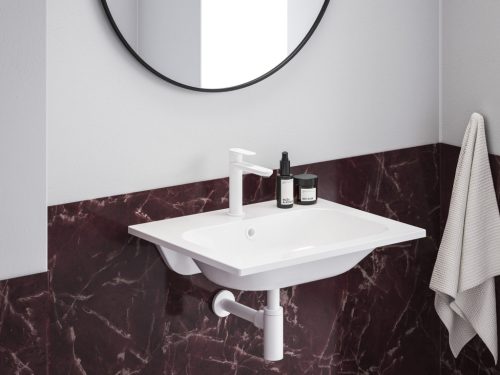 Ravak Eleganta álló mosdócsaptelep 170 mm leeresztő nélkül EL 012.10WV, White Velvet