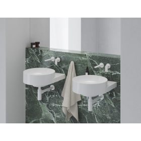   Ravak Eleganta falba süllyesztett mosdócsaptelep belső egység nélkül EL 019.10WV.O1.RB07B, White Velvet