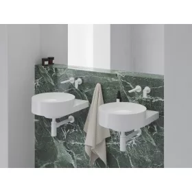   Ravak Eleganta falba süllyesztett mosdócsaptelep belső egység nélkül EL 019.10WV.O1.RB07B, White Velvet