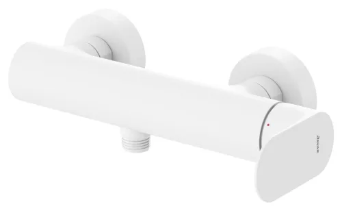 Ravak Eleganta fali zuhanycsaptelep szett nélkül EL 032.10WV, White Velvet