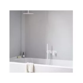   Ravak Eleganta falba süllyesztett csaptelep szettel, háromutas, belső egység nélkül EL 068.10WV.O3.RB07D.+S, White Velvet