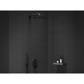   Ravak Espirit falba süllyesztet csaptelep, automatikus kétutas, belső egységgel ES 061.20BLM.O2, matt fekete