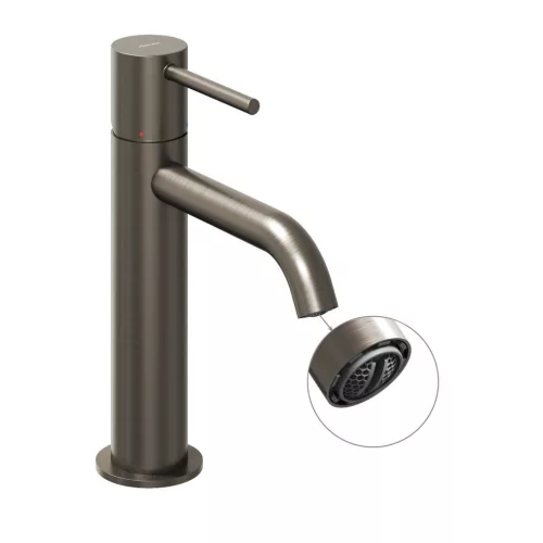 Ravak Espirit álló mosdócsaptelep 190 mm leeresztő nélkül ES 012.20GB, grafit