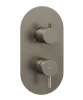 Ravak Espirit falba süllyesztett csaptelep, háromutas, belső egység nélkül ES 068.20GB.O3.RB07F, grafit