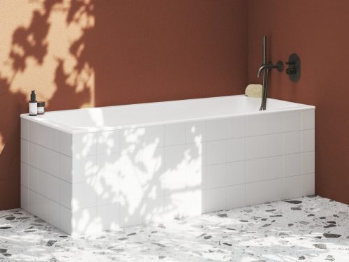 Ravak Espirit falba süllyesztet csaptelep, automatikus kétutas, belső egységgel ES 061.20GB.O2, grafit