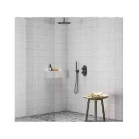   Ravak Espirit falba süllyesztett termosztátos csaptelep, kétutas, beslő egység nélkül ES 063.20GB.O2.RB07C, grafit