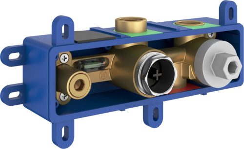 Ravak Espirit falba süllyesztett csaptelep szettel, kétutas, belső egység nélkül ES 065.20GB.O2.RB07D.+S, grafit