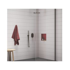   Ravak Espirit falba süllyesztett csaptelep, kétutas, belső egység nélkül ES 065.20GB.O2.RB07E, grafit