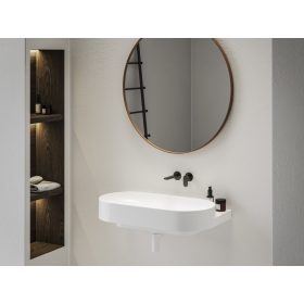   Ravak Eleganta falba süllyesztett mosdócsaptelep belső egység nélkül EL 019.20GB.O1.RB07B, grafit