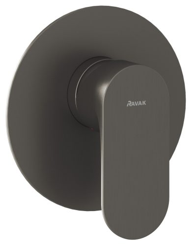 Ravak Eleganta falba szüllyesztett csaptelep, egyutas, belső egységgel EL 062.20GB.O1, grafit