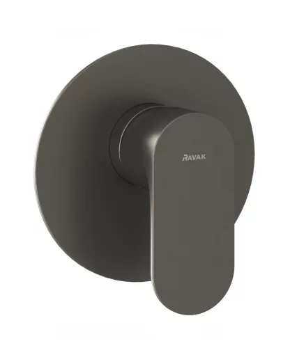 Ravak Eleganta falba szüllyesztett csaptelep, egyutas, belső egységgel EL 062.20GB.O1, grafit