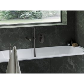   Ravak Eleganta falba süllyesztett csaptelep, kétutas, belső egység nélkül EL 065.20GB.O2.RB07E, grafit