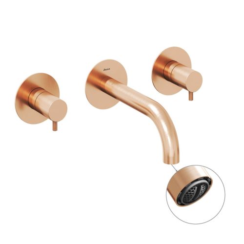 Ravak Espirit falba süllyesztett kádcsaptelep belső egységgel ES 021.60RGB.O1, rose gold