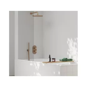   Ravak Espirit termosztátos falba süllyesztett csaptelep, háromutas, belső egység nélkül ES 067.60RGB.O3.RB07C, rose gold