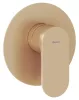 Ravak Eleganta falba szüllyesztett csaptelep, egyutas, belső egységgel EL 062.60RGB, rose gold