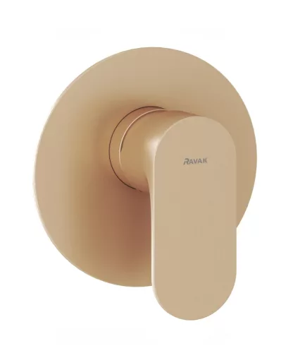 Ravak Eleganta falba szüllyesztett csaptelep, egyutas, belső egységgel EL 062.60RGB, rose gold
