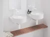 Ravak Eleganta álló mosdócsaptelep 220 mm leeresztő nélkül EL 014.10WV, White Velvet