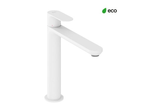 Ravak Eleganta álló mosdócsaptelep 220 mm leeresztő nélkül EL 014.10WV, White Velvet