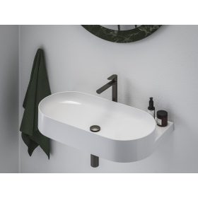   Ravak Eleganta álló mosdócsaptelep 220 mm leeresztő nélkül EL 014.20GB, grafit