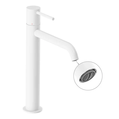 Ravak Espirit álló mosdócsaptelep 250 mm leeresztő nélkül ES 014.10WV, White Velvet