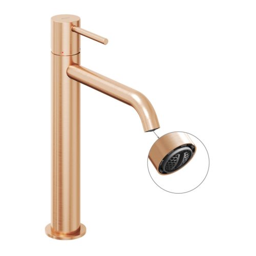 Ravak Espirit álló mosdócsaptelep 250 mm leeresztő nélkül ES 014.60RGB, rose gold