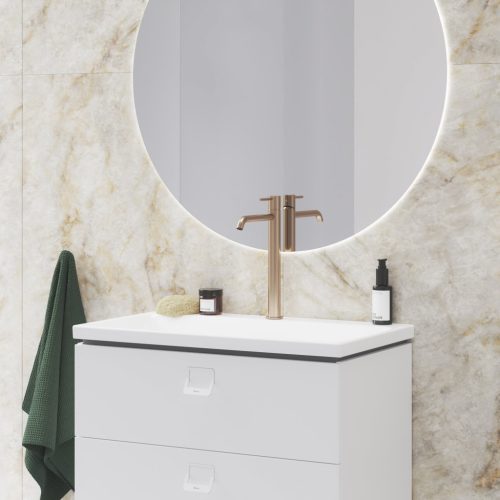 Ravak Espirit álló mosdócsaptelep 250 mm leeresztő nélkül ES 014.60RGB, rose gold