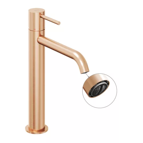 Ravak Espirit álló mosdócsaptelep 250 mm leeresztő nélkül ES 014.60RGB, rose gold