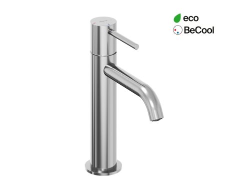 Ravak Espirit álló mosdócsaptelep BeCool 190 mm leeresztő nélkül ES 012.01CR, Chrome