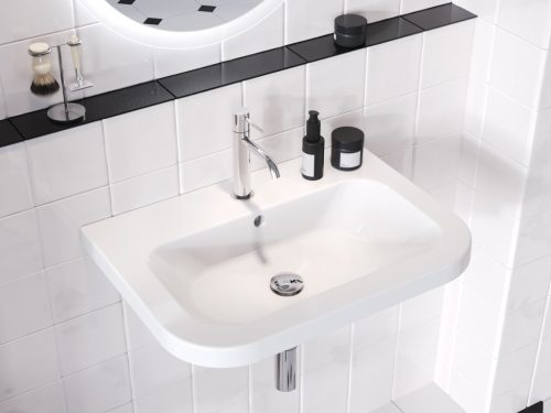 Ravak Espirit álló mosdócsaptelep BeCool 190 mm leeresztő nélkül ES 012.01CR, Chrome