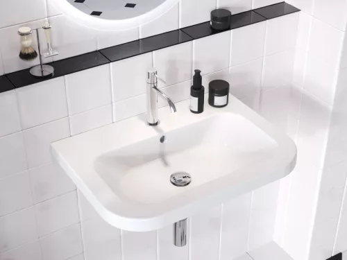 Ravak Espirit álló mosdócsaptelep BeCool 190 mm leeresztő nélkül ES 012.01CR, Chrome