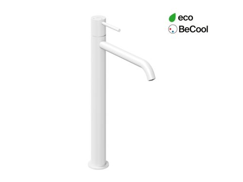 Ravak Espirit álló mosdócsaptelep BeCool 340 mm leeresztő nélkül ES 015.11WV, White Velvet