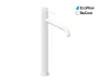 Ravak Espirit álló mosdócsaptelep BeCool 340 mm leeresztő nélkül ES 015.11WV, White Velvet