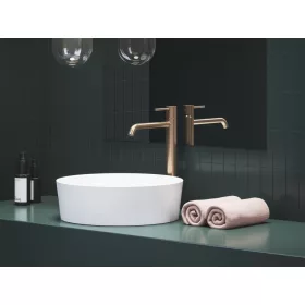   Ravak Espirit álló mosdócsaptelep BeCool 340 mm leeresztő nélkül ES 015.61RGB, rose gold