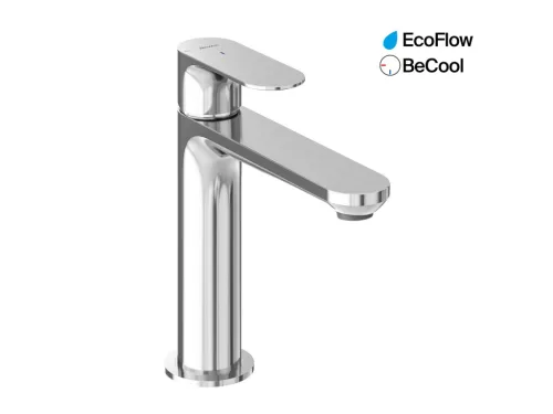 Ravak Eleganta álló mosdócsaptelep BeCool 174 mm leeresztő nélkül EL 012.01CR, Chrome