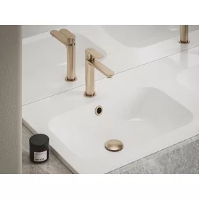   Ravak Eleganta álló mosdócsaptelep BeCool 174 mm leeresztő nélkül EL 012.61RGB, rose gold