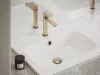 Ravak Eleganta álló mosdócsaptelep BeCool 174 mm leeresztő nélkül EL 012.61RGB, rose gold